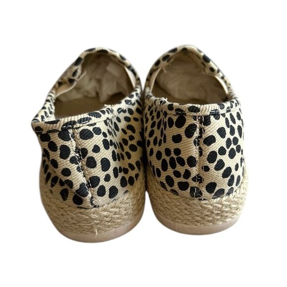 Women’s Esprit Nadine Espadrille Slip.On Shoes. Animal Print Tan/Black. Size 6.5 - Picture 4 of 7